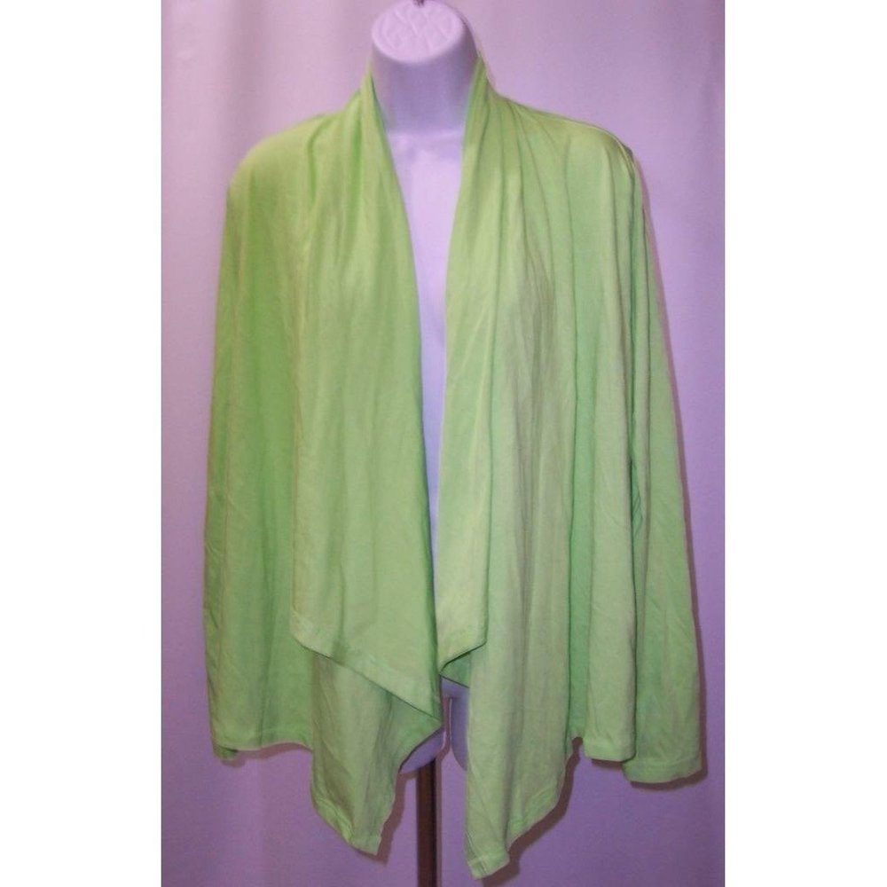 American Living‎ Women's Draped Open-Front Cardigan
